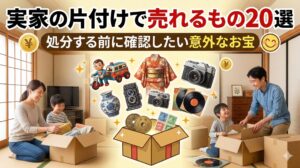 実家の片付けで売れるもの20選｜処分する前に確認したい意外なお宝